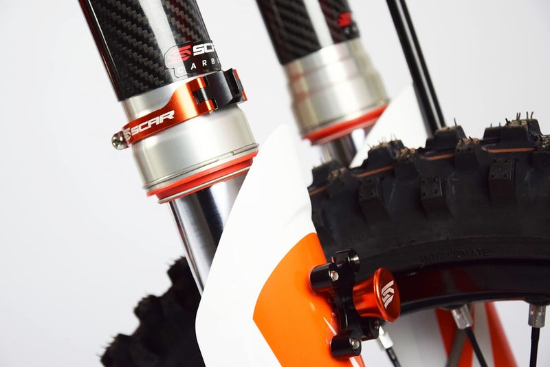 SCAR Motocross Launch Control Holeshot Start Device Compatible with KTM SX SXF EXC EXCF XC XCF XCW XCFW TPI 125 150 250 300 350 450 500 03-26 - Orange - Image 2